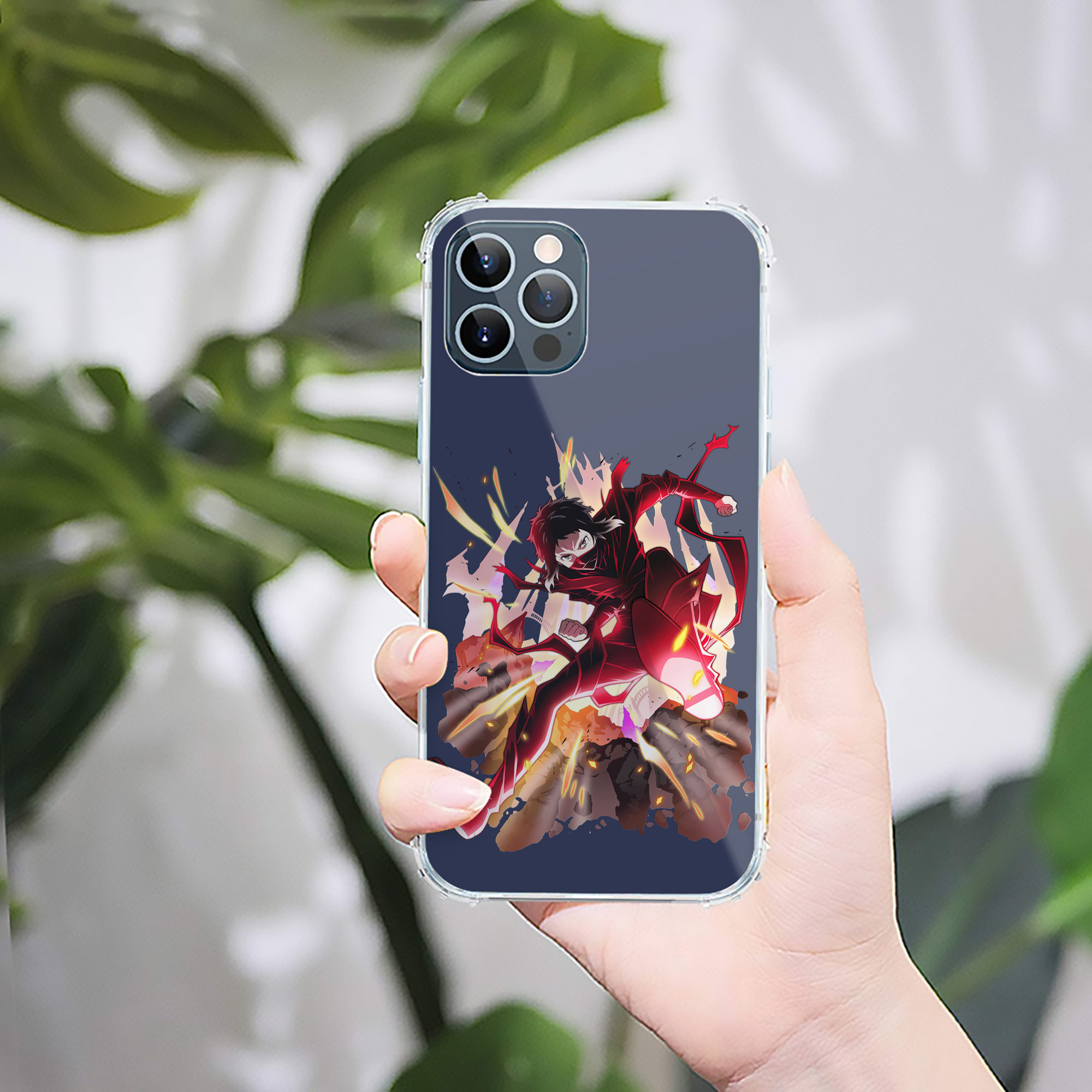 （画像用） 文豪ストレイドッグス Bungo Stray Dogs 【iPhone 12シリーズ対応】透明スマホケース（クリアソフトケース）